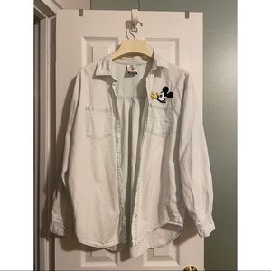Forever21 x Disney Mickey Mouse Oversized Button Up